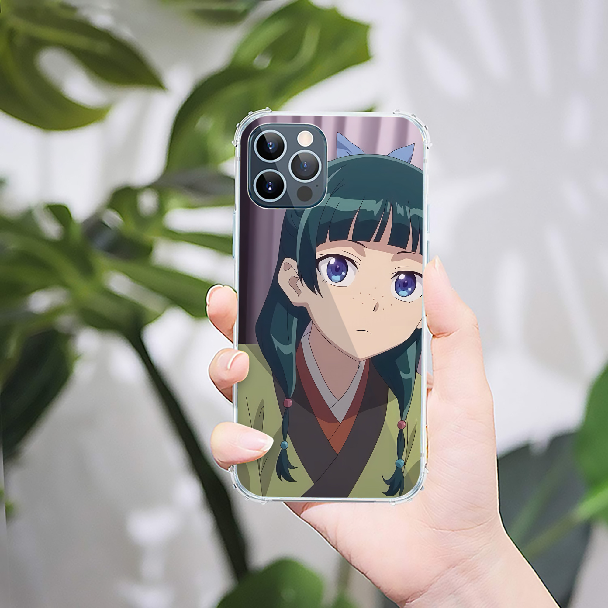 （画像用） 薬屋のひとりごと The Apothecary Diaries 【iPhone 12シリーズ対応】透明スマホケース（クリアソフトケース）
